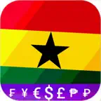 Fast Ghanaian Cedi GHS convert iOS Icon