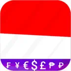 Fast Indonesian IDR converter iOS Icon