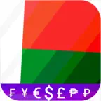 Fast Madagascar MGA converter iOS Icon