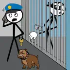 Stickman Puzzle Thief- No Wifi iOS Icon