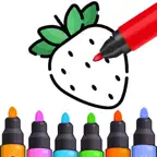 Coloring Book Painting ASMR iOS Icon