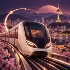 Daegu Subway Map Icon