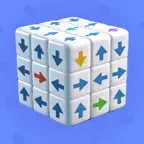 箭头消消-开心解压挪对对，方块消除3D iOS Icon