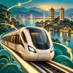 Wenzhou Subway Map Icon