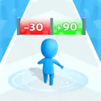 Count stickman: Master Run 3D iOS Icon