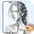 AR Draw Sketch & Paint iOS Icon