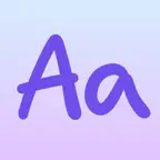 Elite: unique fonts & symbols iOS Icon