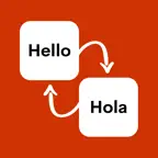 Spanish Text Translator iOS Icon