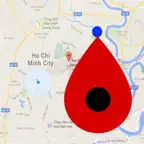 Location Maps - Measure Map icon