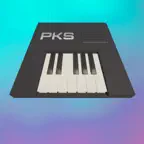 Piano Keyboard Spatial iOS Icon