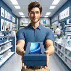 Electronics Store Simulator 3D iOS Icon