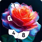 Tap Color By Number Art Game iOS Icon