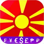 Fast Macedonian MKD converter iOS Icon