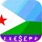 Fast Djiboutian DJF converter iOS Icon