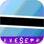 Fast Botswana Pula BWP convert iOS Icon
