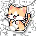 Color Stickers - Book Games iOS Icon
