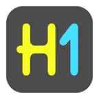 H1 1.0 iOS Icon