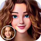 AI Cartoon Avatar Photo Editor iOS Icon
