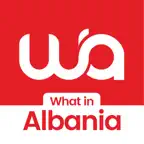 What in Albania: Book & Travel iOS Icon