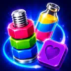 Crazy Sort - Nuts & Conveyor iOS Icon