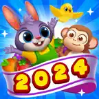 Bunny's Farm: Zen Match Master iOS Icon