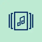 Auto-scrolling accompaniment iOS Icon
