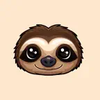 Sloth Sticker Pack iOS Icon