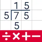 Long division + Multiplication icon