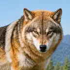 Wolf Simulator 3D Wild Animal iOS Icon