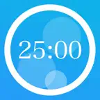 シンプルな「ポモドーロタイマー」 iOS Icon