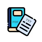 TxtPdf Reader For TXT PDF Book iOS Icon