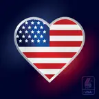 4th of July: Happy Wishes iOS Icon