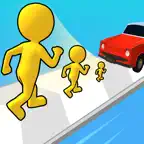 Scale Up Man Runner Games iOS Icon