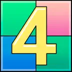 QuadraColor: Logic Riddle Game iOS Icon