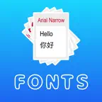 Fonts *** icon