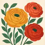 flower expressions stickers iOS Icon