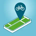 Mine cykelruter iOS Icon