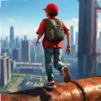 Parkour Going Up Adventure Run iOS Icon