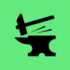 IronForge: Private Rhythm Log iOS Icon