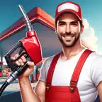 City Gas Station Simulator 3D iOS Icon