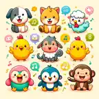 Cute Animal Sounds iOS Icon