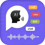 AI Speak & Learn Languages iOS Icon
