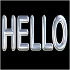 Chrome Greetings iOS Icon
