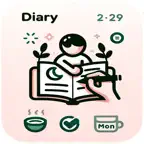 Personal Diary : With Lock iOS Icon