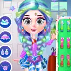 Cute Doll Dress Up Makeup Game iOS Icon