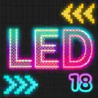 Led Text - Marquee Scroller iOS Icon