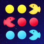 Bean Chomper - Color Dots Game iOS Icon