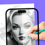 AR Draw: Tracing Paper Drawing icon