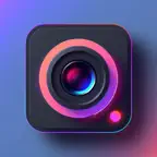 Resize Shot & Post White Frame iOS Icon