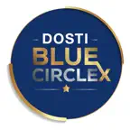 Dosti Blue Circle X Icon